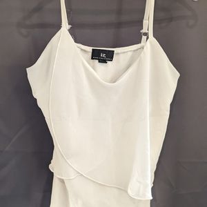 Women's satin dress top large